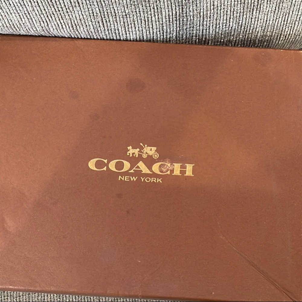 Coach Brown Chelsea Boots with Polished Leather - Picture 8 of 8